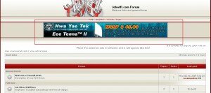 Add google adsense to phpbb Blogger