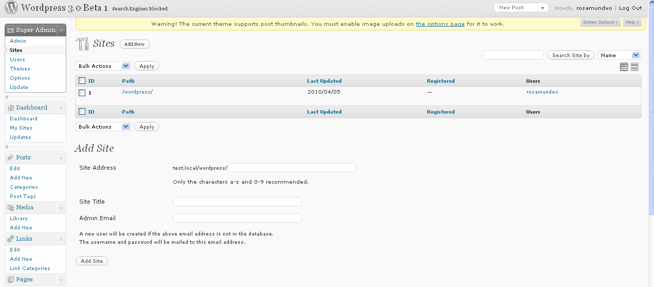superadmin superadmin