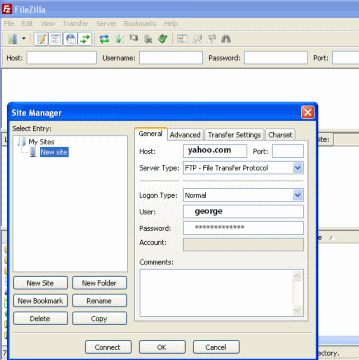 filezillasetting filezillasetting