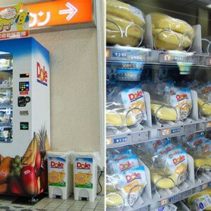 Banana Vending Machine in Japan Entertainment