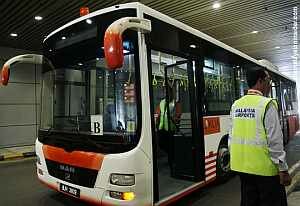 KLIA aerotrain bus