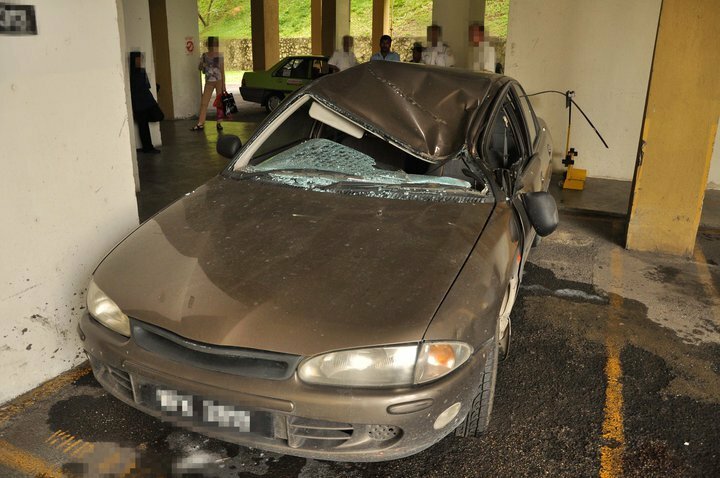 Alviss Kong Car damage1