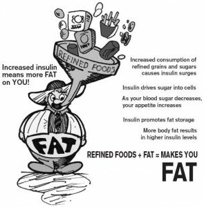 Insulin stores fats Health