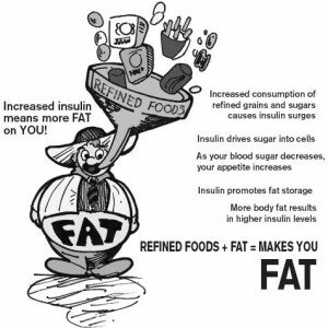 Insulin stores fats Health