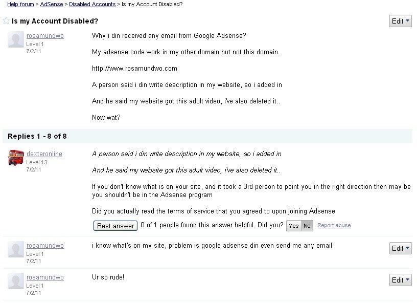 Adsense Ads not showing up Adsense