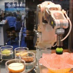 Epson Robot Hamburger Maker Entertainment