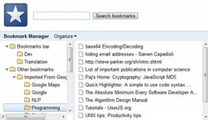 Chrome Bookmark Manager Shortcut Software