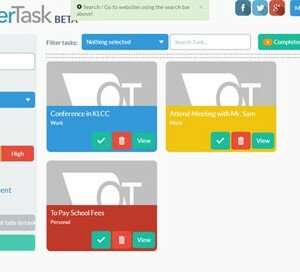 Overtask Chrome Organizer Technology